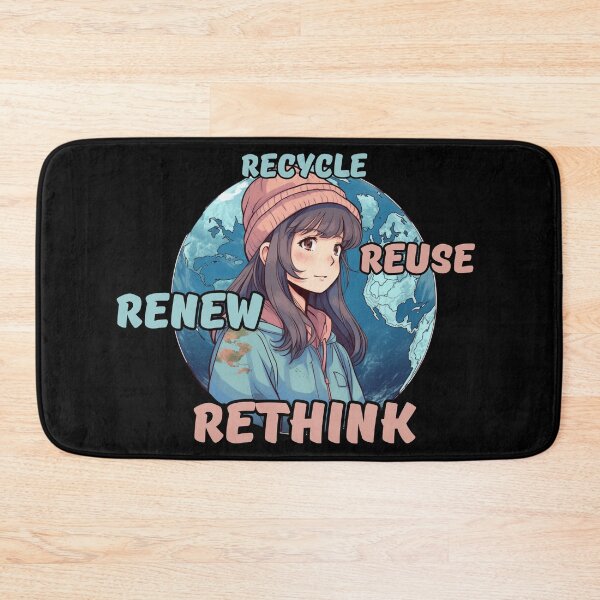 Item preview, Recycle Reuse Renew Rethink designed and sold by letsgetinspired.