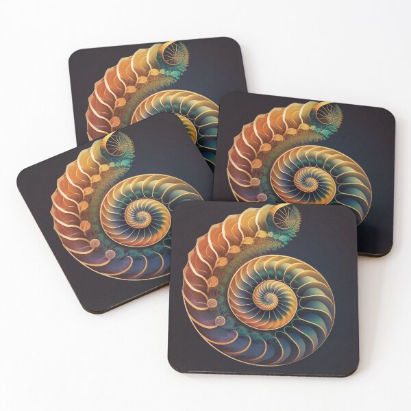 Item preview, Fibonacci spiral hiperrealistic designed and sold by tonyram4219.
