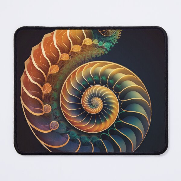Item preview, Fibonacci spiral hiperrealistic designed and sold by tonyram4219.