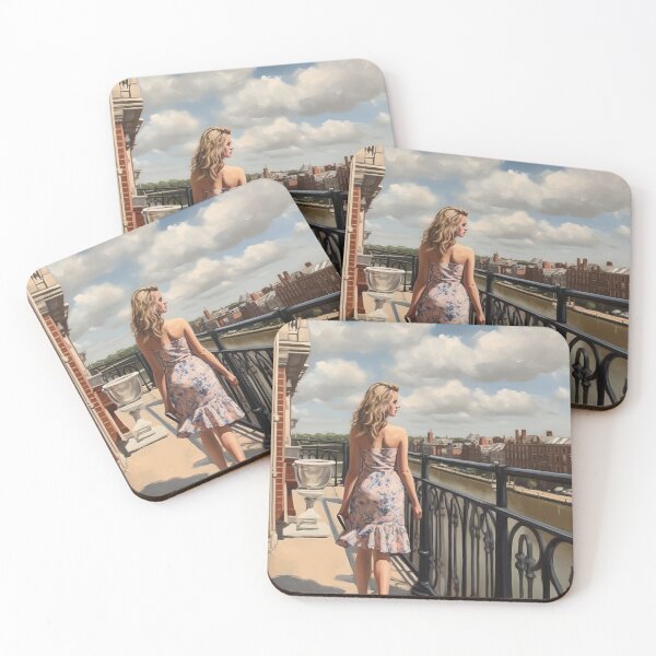 Item preview, Riverside Stroll designed and sold by Paintings By Simon .