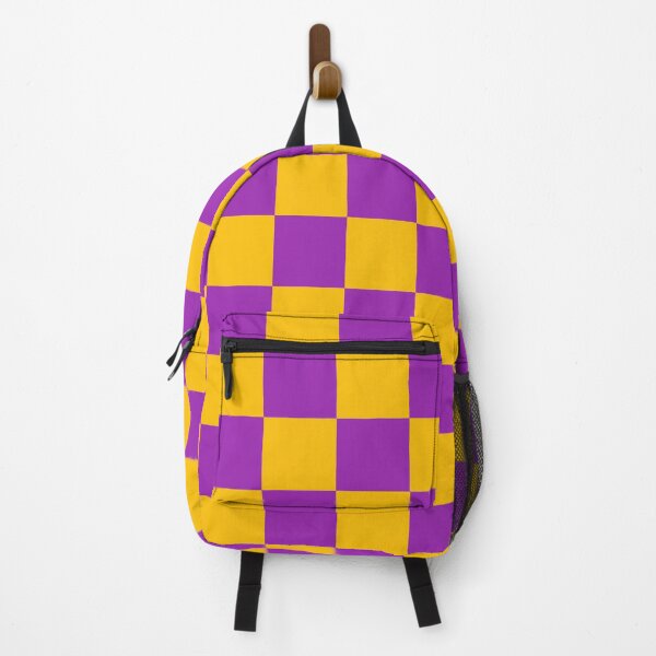 Item preview, Purple and yellow checkerboard designed and sold by Pattrenonly.