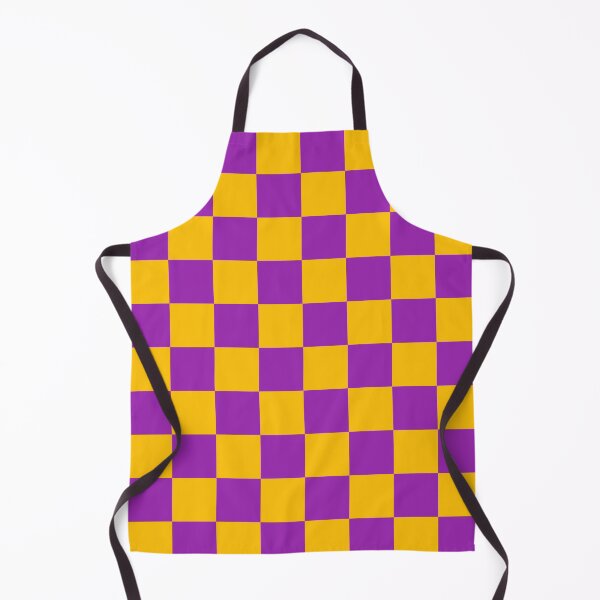 Item preview, Purple and yellow checkerboard designed and sold by Pattrenonly.