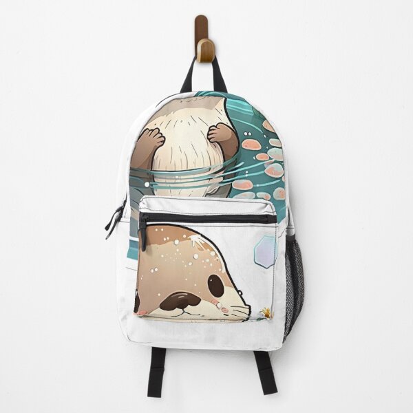 Item preview, The Mini Otter playing with water designed and sold by SmileOtter.