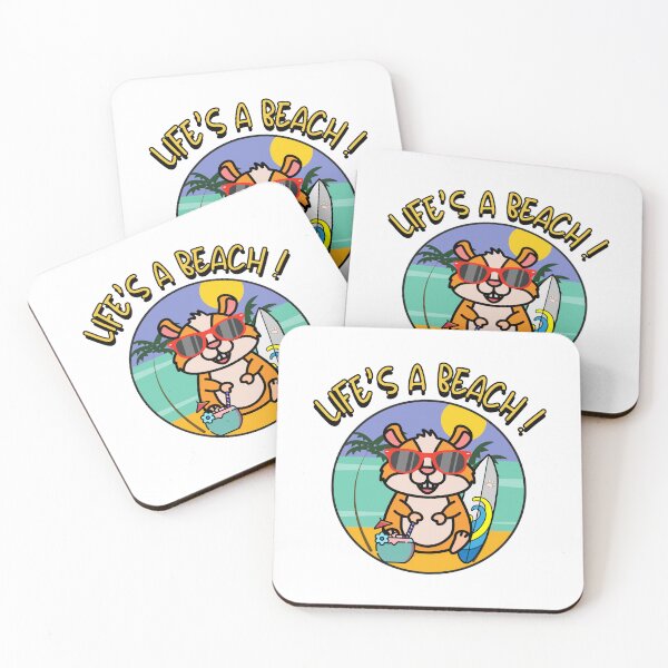 Item preview, Funny hamster on the beach designed and sold by Pet Station.