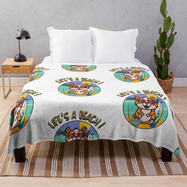 Item preview, Funny hamster on the beach designed and sold by Pet Station.