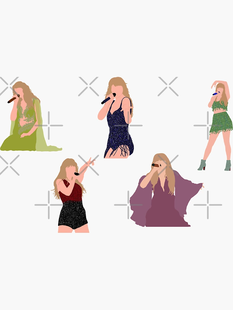 taylor swift lover the man pose | Sticker