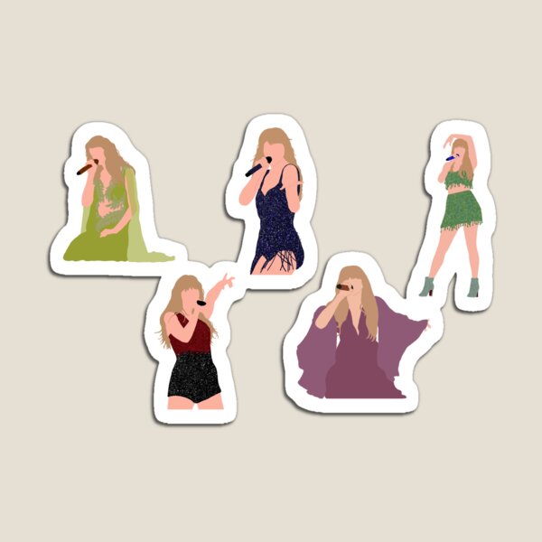 Taylor Swift Eras 3D Motion Sticker & Magnet – Impressive Stickers