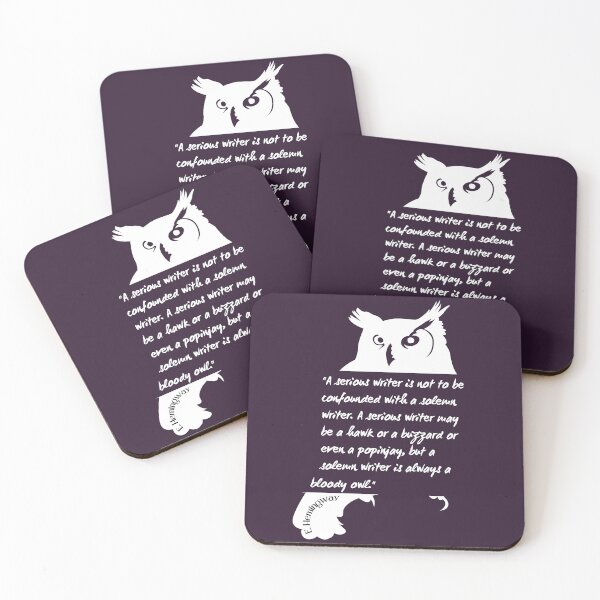 Item preview, Ernest Hemingway quote about writers: A serious writer is not to be confounded with a solemn writer. designed and sold by artbleed.