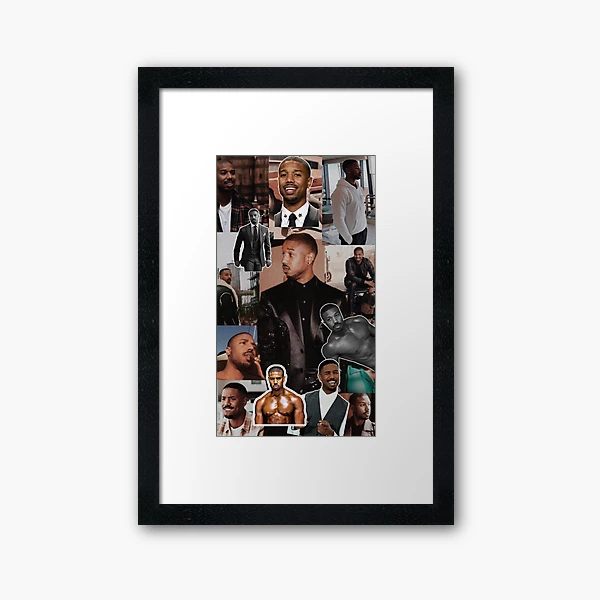 Poster print with frame Michael Jordan - collage | Europosters