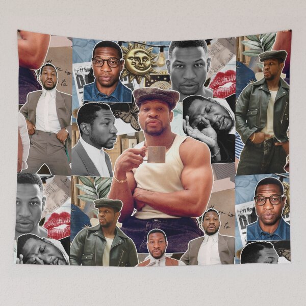 Item preview, Jonathan Majors photo collage  designed and sold by heavyduck.