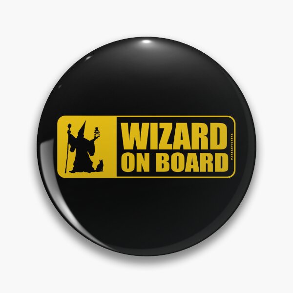 Item preview, Signal - Wizard on board designed and sold by AreaStickers.