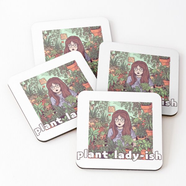 Item preview, Plant Lady Illustration, Funny, lady-ish designed and sold by CremisArt.