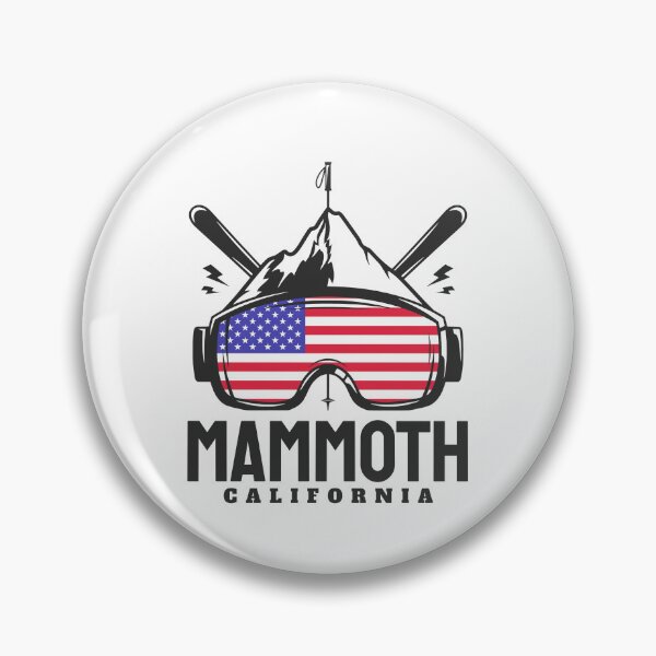 Item preview, Mammoth Mountain California USA Ski Resort Skiing Souvenir designed and sold by JackCurtis1991.