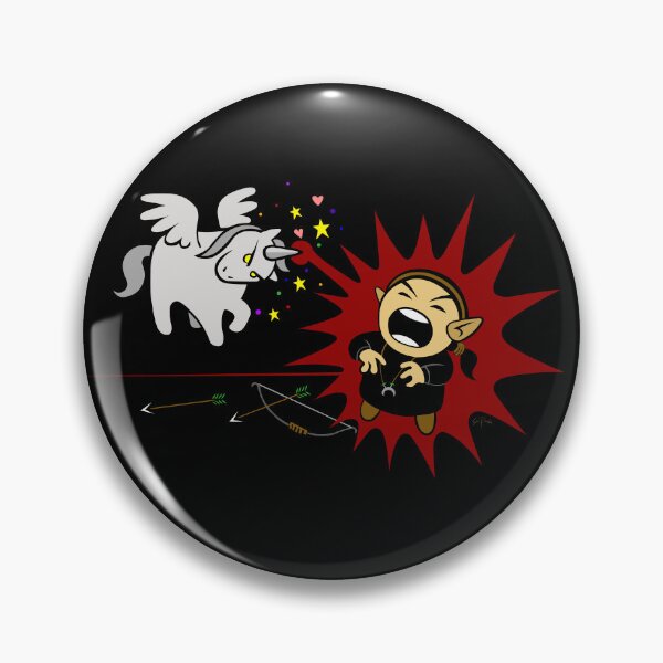Item preview, Lawful Good Pegacorn Defeats Chaotic Neutral Cosplay Warrior Elf -COLOR designed and sold by goblinGrog.
