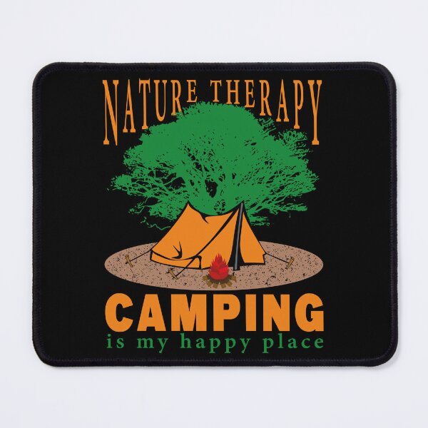 Item preview, Nature Is Calling I Must Go Camping| Camping Is My Therapy Nature Is Calling| Gift for Campers| Colorful Funny Camping designed and sold by al21ex.