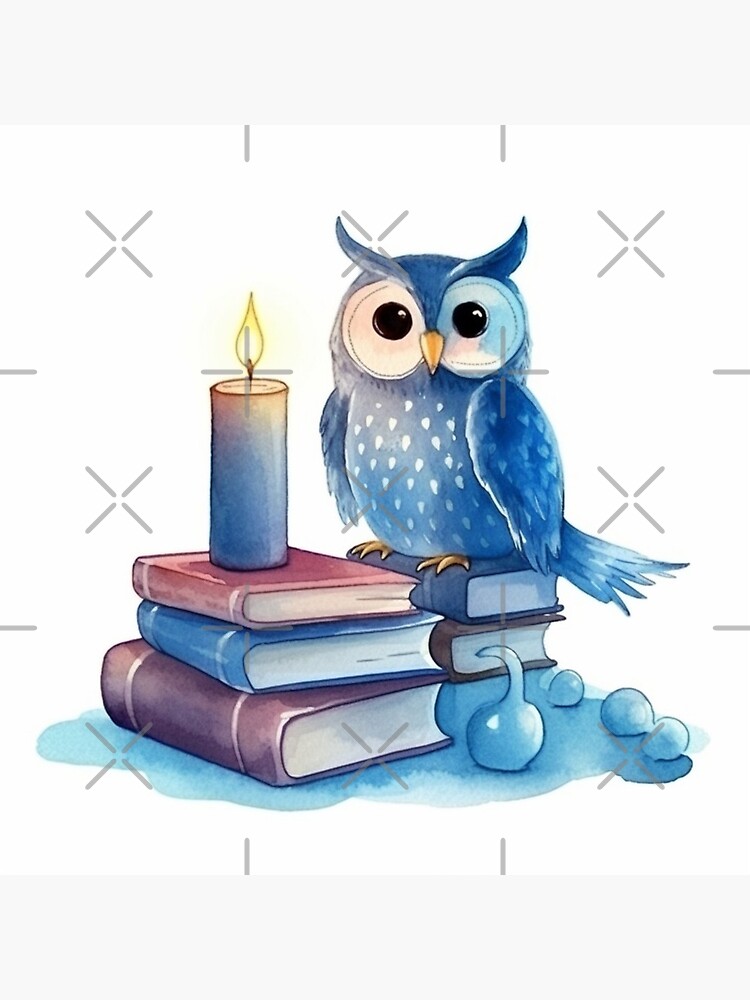 Custom Book Embosser with Wise Owl