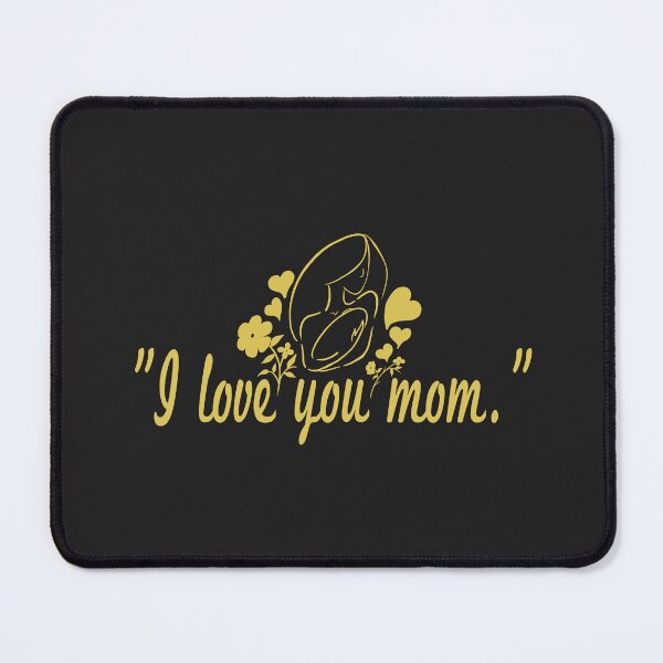 Item preview, I love you gold black designed and sold by Chaoticzarts.