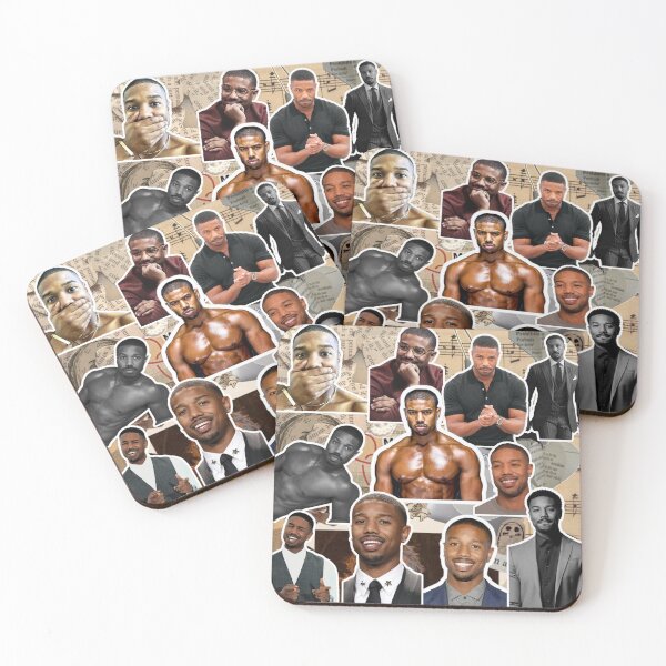 Item preview, michael b jordan photo collage designed and sold by heavyduck.