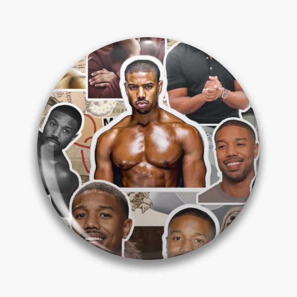 Artikelvorschau, michael b jordan fotocollage entworfen und verkauft von heavyduck.