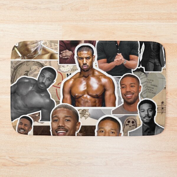 Item preview, michael b jordan photo collage designed and sold by heavyduck.