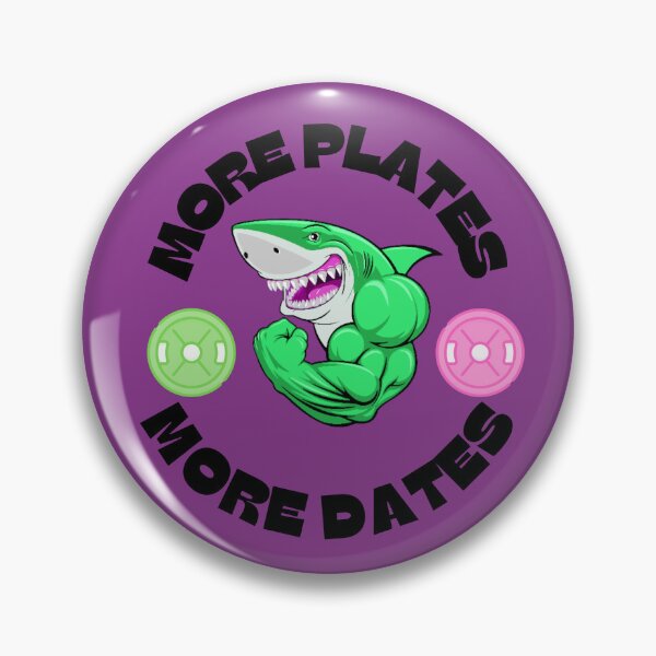 Item preview, More Plates More Dates Shark designed and sold by AlpacaSmokes.