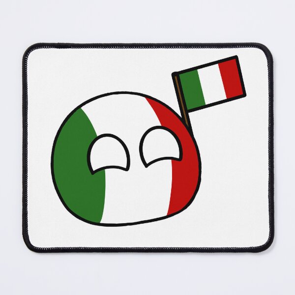 Item preview, countryballs and their flag italyball designed and sold by Countryballs Shop.