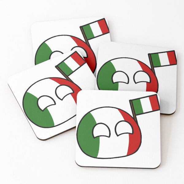 Item preview, countryballs and their flag italyball designed and sold by Countryballs Shop.