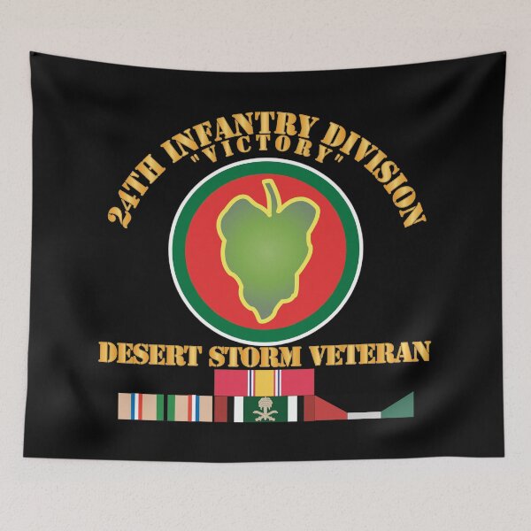 Item preview, Army - 24th Infantry Division - Desert Storm Veteran X 300 designed and sold by Military Insignia Products.