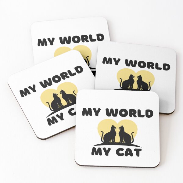 Item preview, My World My Cat designed and sold by Customize Shirts.