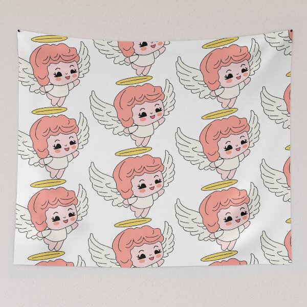 Item preview, Cute cartoon angel designed and sold by Innamalinka.