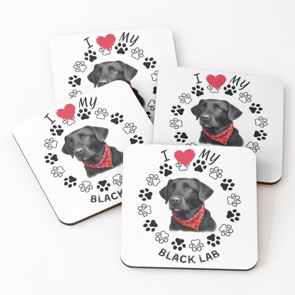 Item preview,  I Love My Black Lab designed and sold by BrinaandPops.