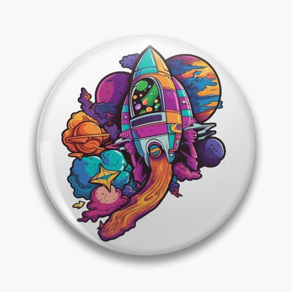 Item preview, Whimsical Warp-Speed Wanderer designed and sold by ColorsofDawn.