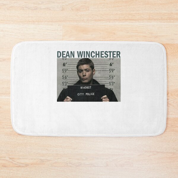 Item preview, Supernatural Dean Mug Shot designed and sold by KathleenStewart.