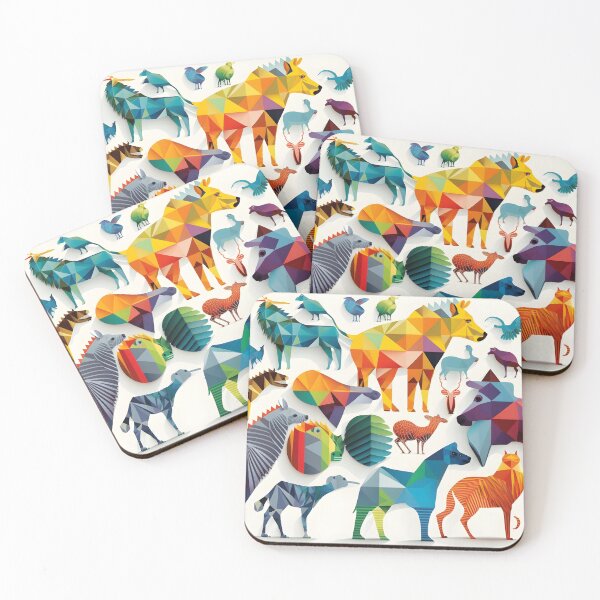 Item preview, Animals pattern - white background designed and sold by Cr-AI-tive.