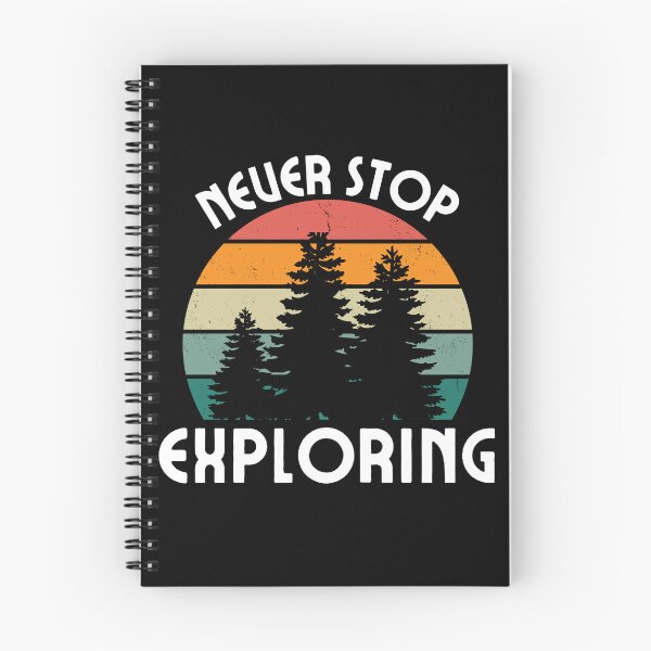 Item preview, Never Stop Exploring - White Text designed and sold by ziggythebard.