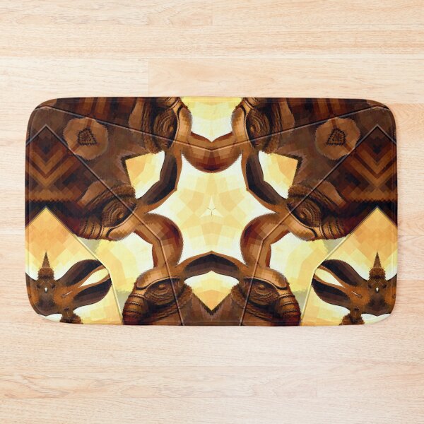 Item preview,  *Crossbreeding 3D Elephantrabbit Geometric Chocolate Abstract Art* designed and sold by Ralek.