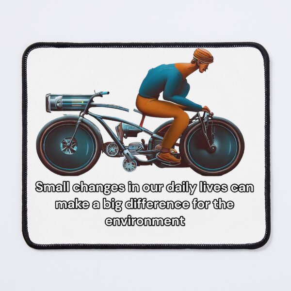 Item preview, "Small changes in our daily lives can make a big difference for the environment. designed and sold by Merelita.
