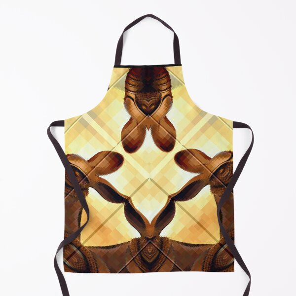 Item preview,  *Crossbreeding 3D Elephantrabbit Geometric Chocolate Abstract Art* designed and sold by Ralek.
