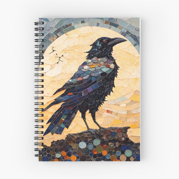 Item preview, Raven Mosaic designed and sold by Hasipu.