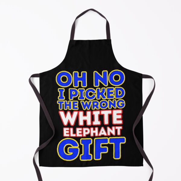 Item preview, Oh No i picked the wrong white elephant gift, colorful eye-catching design designed and sold by Drzamag.