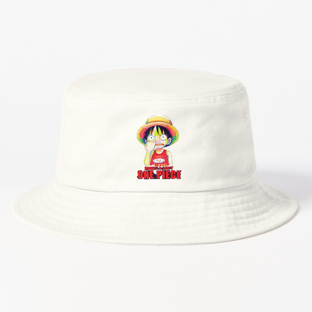 One Piece Luffy Straw Hat Pirate bucket hat