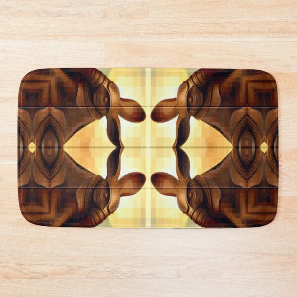 Item preview,  *Crossbreeding 3D Elephantrabbit Geometric Chocolate Abstract Art* designed and sold by Ralek.