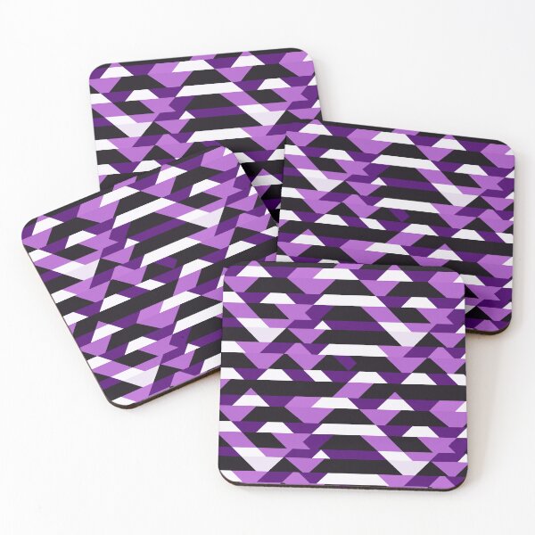 Item preview, Asexual Pride Pattern designed and sold by JoyfulNymph.