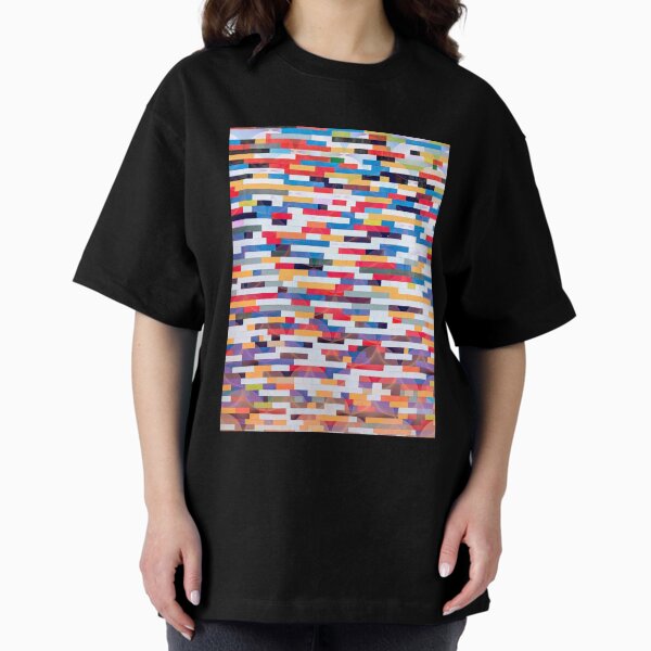 Artful Expression: Captivating Pattern Design Oversized T-Shirt