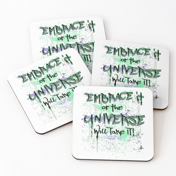 Item preview, Street Wear - Embrace It Or The Universe Will Take It designed and sold by Rich Summers Art.