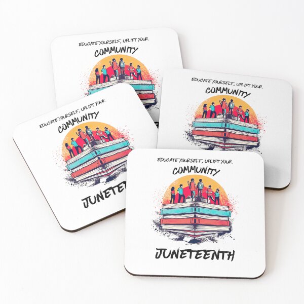 Item preview, Juneteenth - educate yourself, uplift your community designed and sold by PeppernCo.