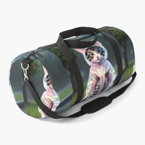 Item preview, cat with a raincoat - Modern digital art designed and sold by Ai-michiart.