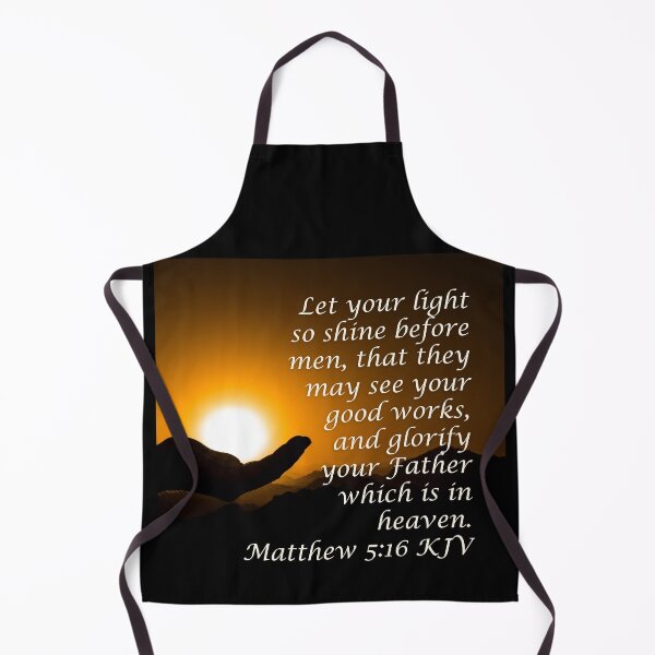 Item preview, Matthew 5:16 King James Version Bible Verse designed and sold by Caregiverology.