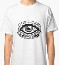 I Am Just a Speck of Dust Inside a Giants Eye - Illustrated Lyrics Classic T-Shirt