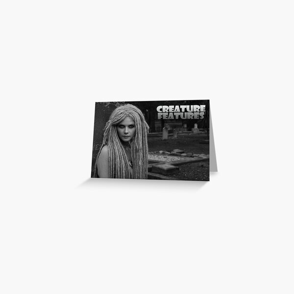 Tangella At The Graveyard Greeting Card